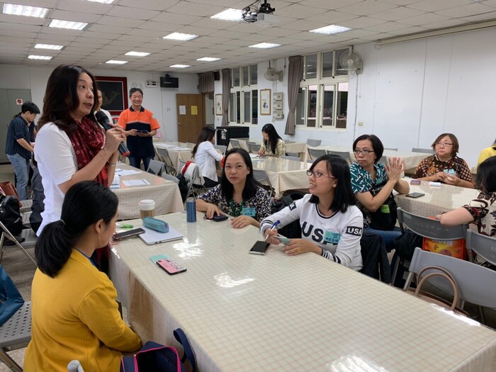 教學支援人員就課程內容做回饋與討論