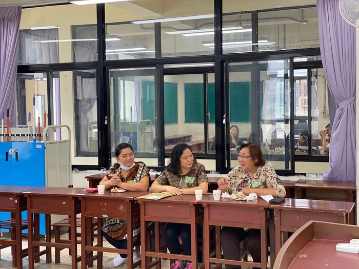 教學支援人員於座談會共同參與討論